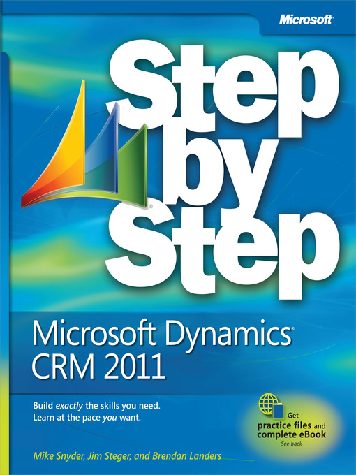 Title details for Microsoft Dynamics CRM 2011 Step by Step by Mike Snyder - Available